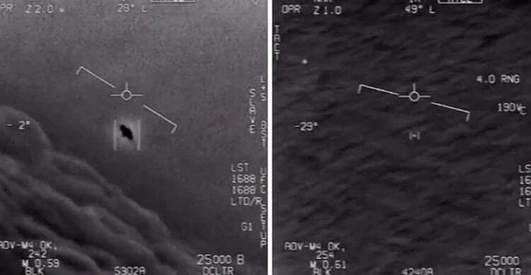 Пентагон подтвердил подлинность видео с НЛО. Что за объекты на видео? Фото.