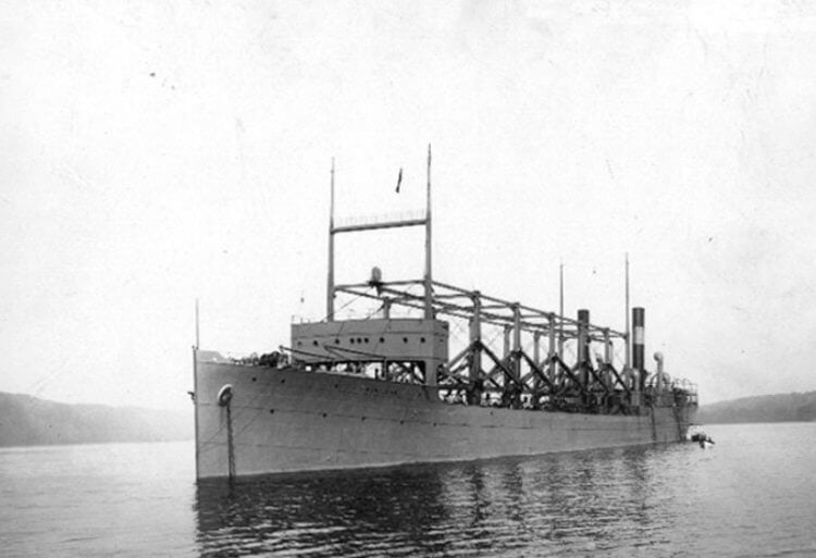 Корабли, пропавшие в Бермудском треугольнике. Судно «Циклоп» бесследно исчезло в 1918 году. Фото.