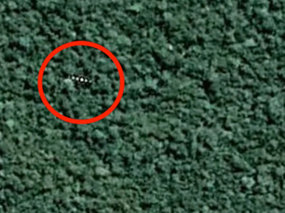 Это изображении впоследствии было удалено из Google maps. Фото.