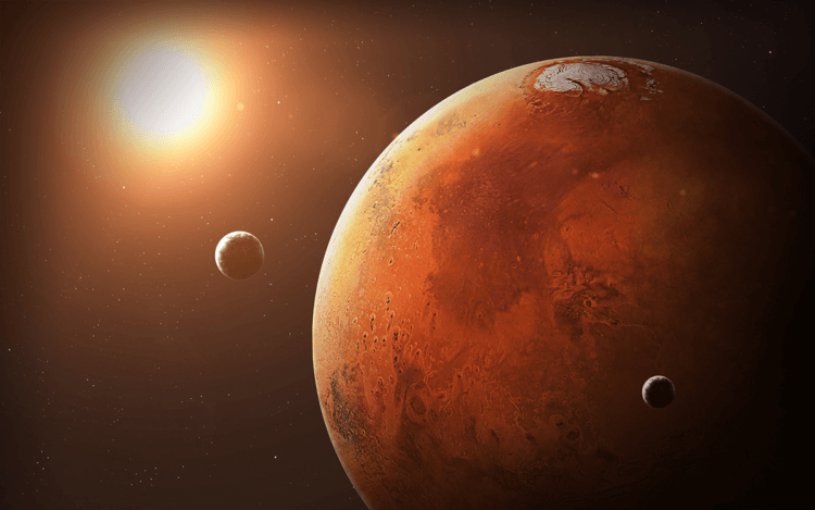 Сколько лететь до Марса? Красная планета. Такая близкая, но такая далекая. Фото.