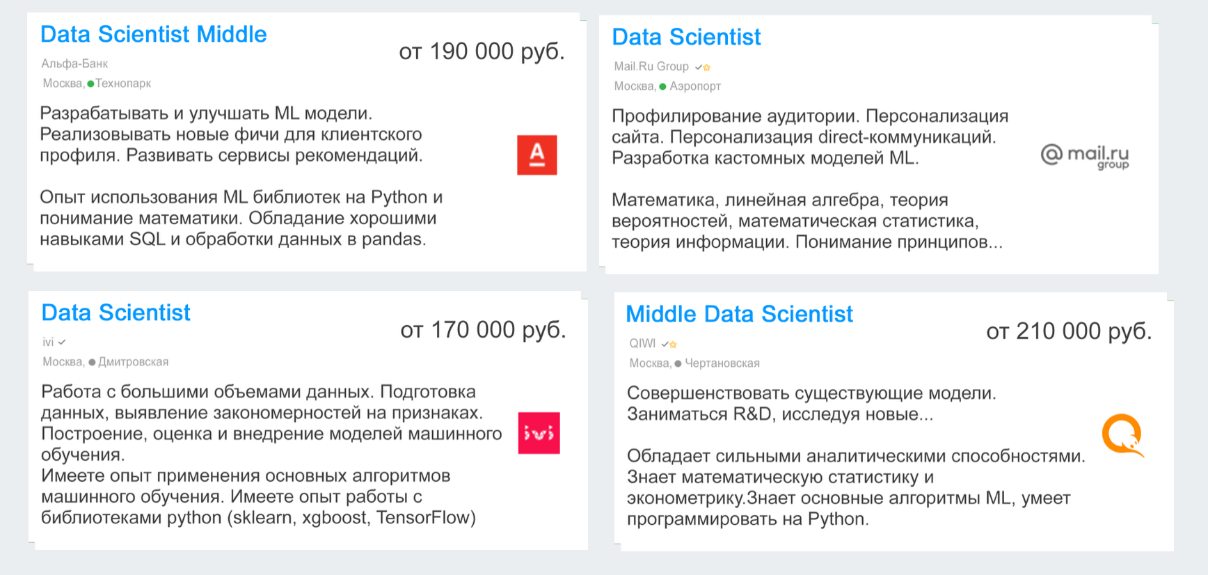 Кто такой Data Scientist. Специалисты по работе с данными не только востребованы, но и хорошо зарабатывают. Фото.