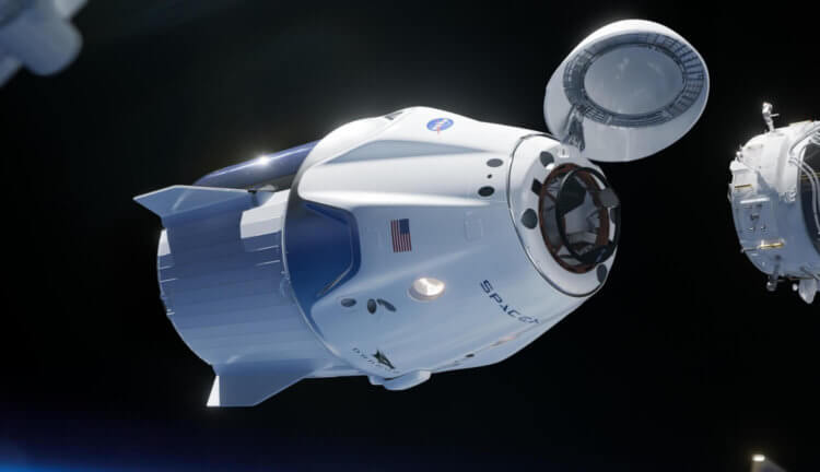 Полет к МКС SpaceX Crew Dragon. Стыковка Crew Dragon к МКС без экипажа. 2 марта 2019 года. Фото.