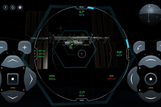 А вы сможете? SpaceX выпустила реальный симулятор стыковки Crew Dragon с МКС. Фото.