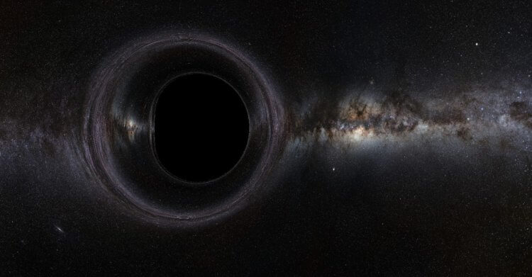 Точка невозврата. Черная дыра может обеспечить нашу планету бесконечной энергией. Фото.