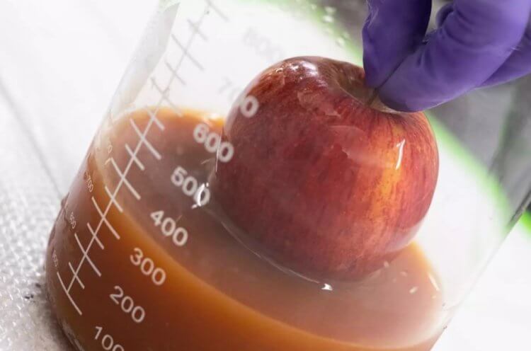 Как увеличить срок годности фруктов? Так выглядит созданная исследователями смесь. Фото.