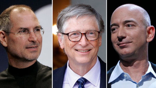 Как Билл Гейтс, Стив Джобс и другие изменили мир в 1995 году. Фото.