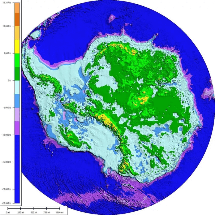 Растаявшая Антарктика. Весь покрытый зеленью, абсолютно весь…. Фото.