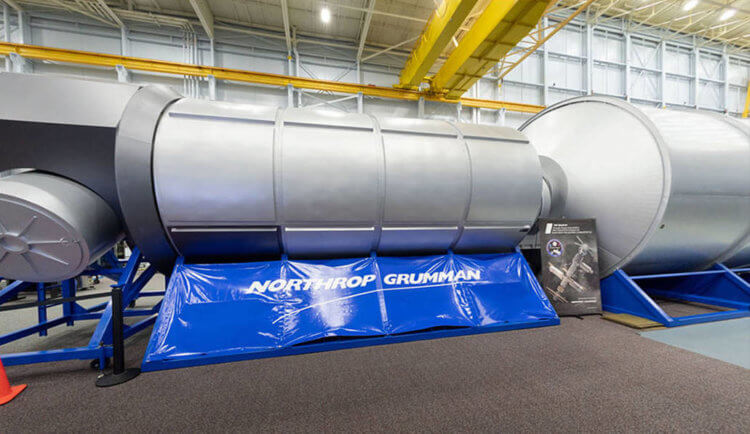 Первая окололунная станция. Макет модуля Northrop Grumman, который был протестирован NASA в 2019 году. Фото.
