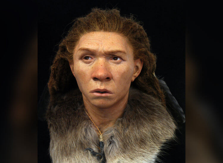 Фото древних людей. Представительница рода неандертальцев. Фото.
