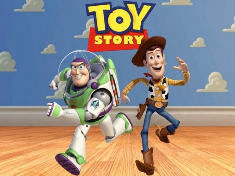 Первый мультфильм студии Pixar. В свое время этот мультфильм взорвал индустрию. Фото.