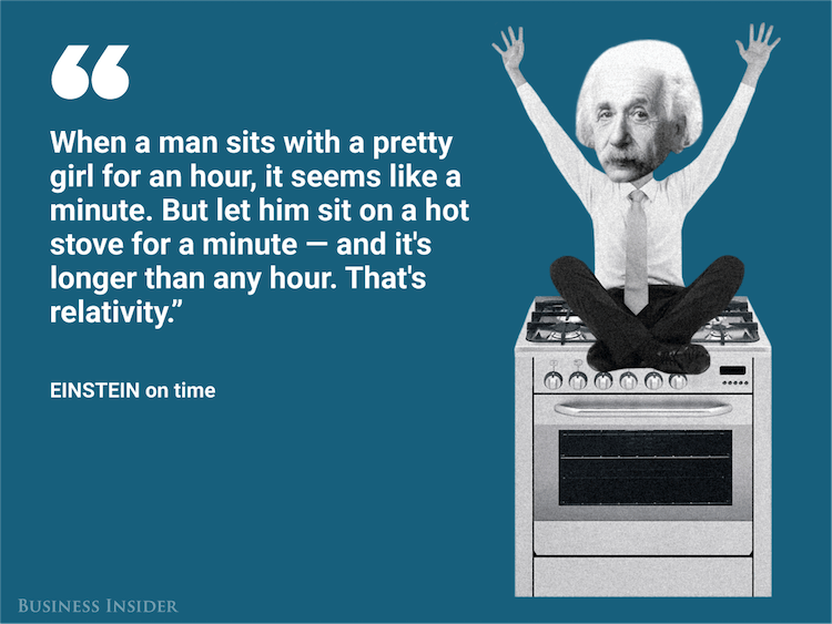 Цитаты Альберта Эйнштейна. Альберт Эйнштейн о времени. Фото.