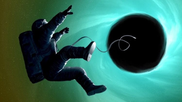 Что будет, если попасть в черную дыру? Вы вряд ли когда-нибудь захотите отправиться к черной дыре. Фото.