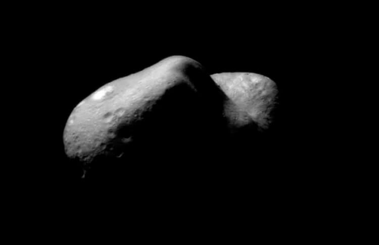 Опасный астероид. Фотографий астероида 2018 VP₁ нет, но The Next Web показала другой астероид — Эрос, который в тысячи раз больше 2018 VP₁. Фото.