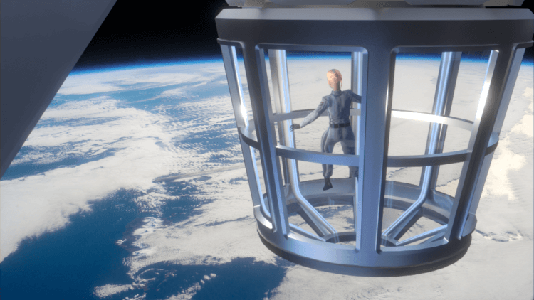 Axiom Space — смотровая площадка на МКС. При финансовой поддержке NASA компания Axiom строит на МКС смотровую капсулу, которую космические туристы смогут использовать, чтобы насладиться уникальным видом. Фото.