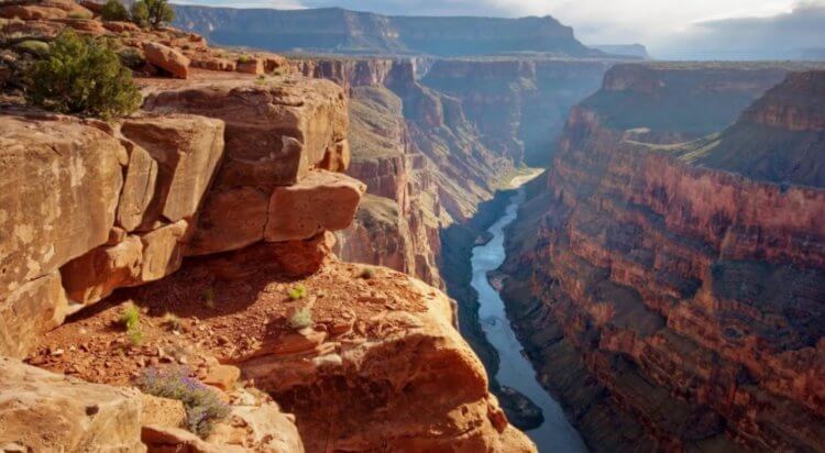 Загадки Великого каньона. Вот так выглядят просторы Великого каньона. Фото.