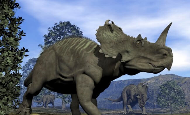 Найдены первые останки динозавра, умершего от рака. Фото.