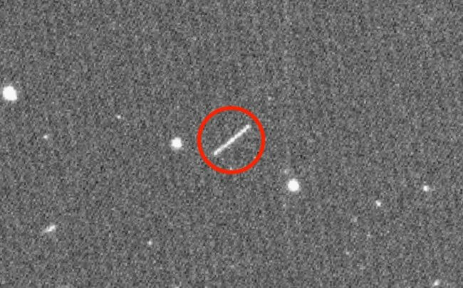 Астероид пролетел на рекордном расстоянии от Земли. Фото.