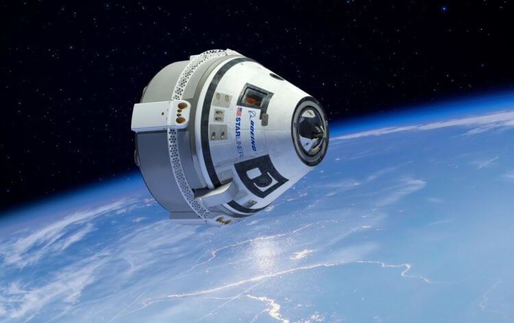 Полеты в космос Boeing Starliner. Когда-нибудь космический корабль Boeing Starliner доставит астронавтов NASA на Международную космическую станцию. Он мог бы также перевозить пассажиров. Фото.