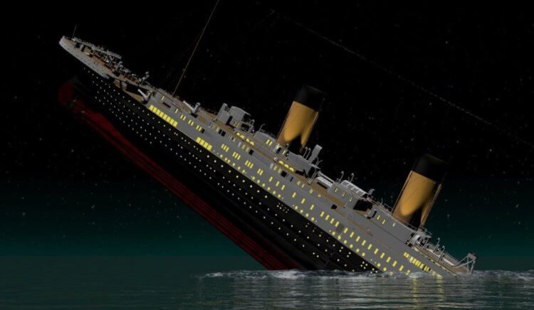 Самые известные кладбища кораблей в мире. Затонувший «Титаник» был найден только спустя много лет после катастрофы. Фото.