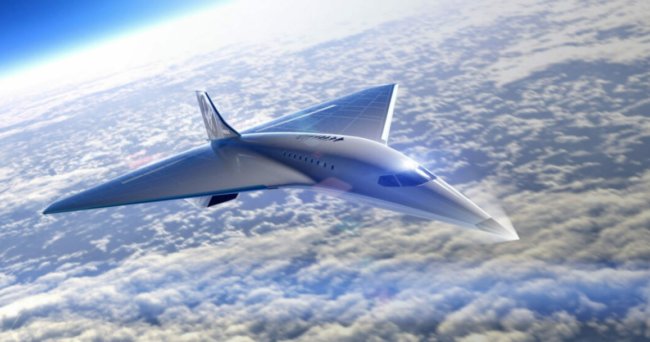 3700 километров в час. Virgin Galactic показала концепт сверхзвукового пассажирского самолета. Фото.