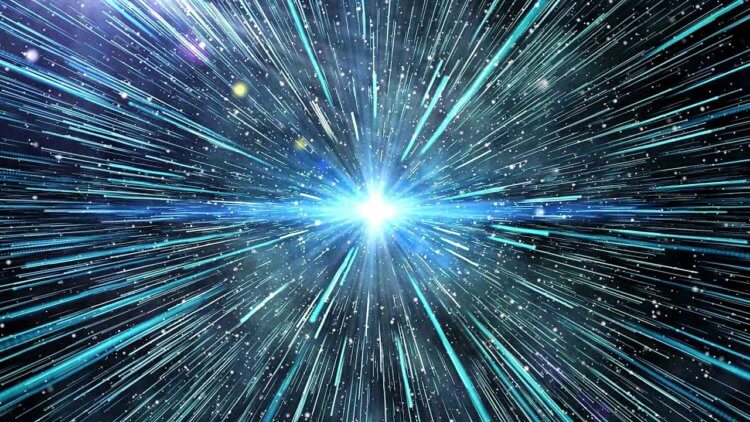 Спектральные линии. Теория Большого взрыва – основная космологическая модель Вселенной. Фото.