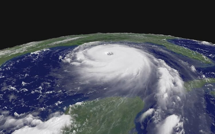 Можно ли предотвратить ураган? Уникальные кадры формирования урагана «Катрина». Фото.