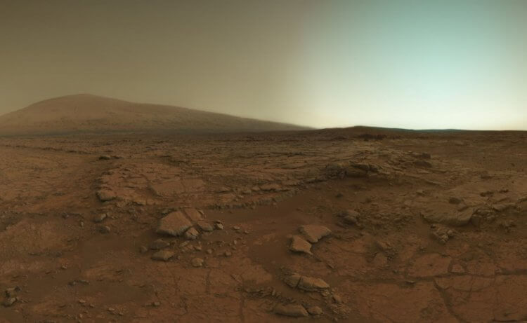 Строительство на Марсе. Поверхность Марса глазами аппарата Curiosity. Фото.