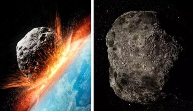 Астероид Апофис поменял траекторию движения. Может ли он упасть на Землю? Фото.