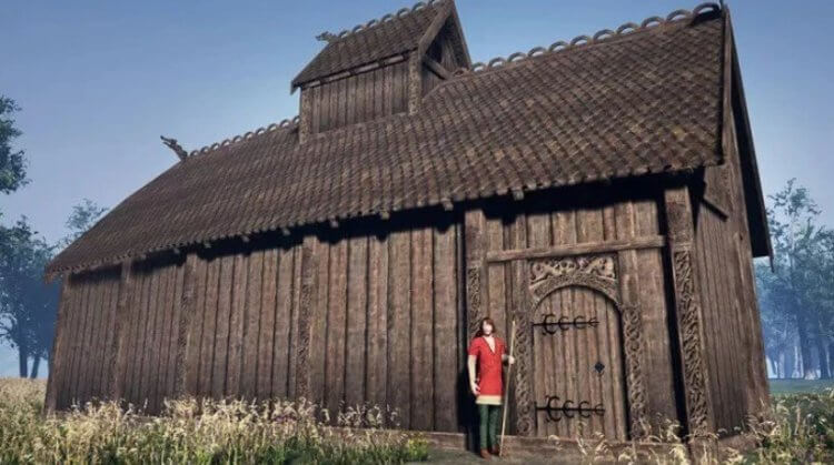 Как викинги научились строить храмы? Реконструкция скандинавского «дома богов». Фото.