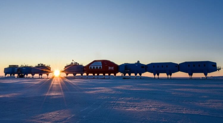Интернет в Антарктиде. Антарктическая станция «Восток». Фото.