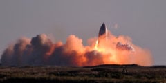 Полет на Марс отменяется: корабль Starship разбился при посадке. Фото.