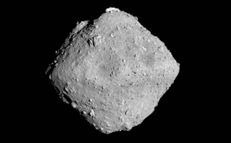 Зачем нужны образцы астероида? Астероид Рюгу. Фото.