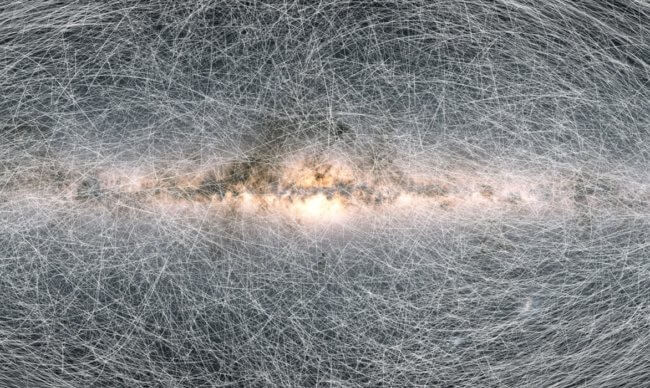 Астрономы создали новую, более подробную карту Млечного Пути. Фото.