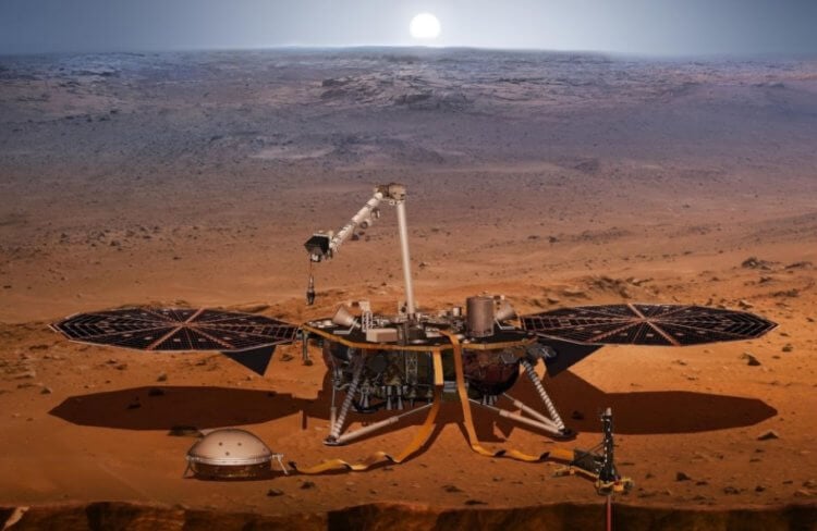 Марсоход InSight перестал бурить скважину на Марсе. Что произошло?