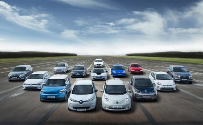 Самые популярные электромобили в разных странах мира. Фото.