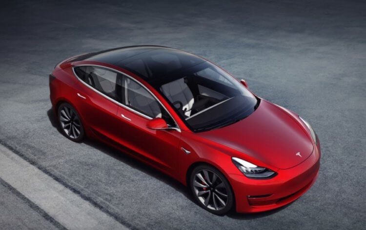 Tesla Model 3. Tesla Model 3. Фото.