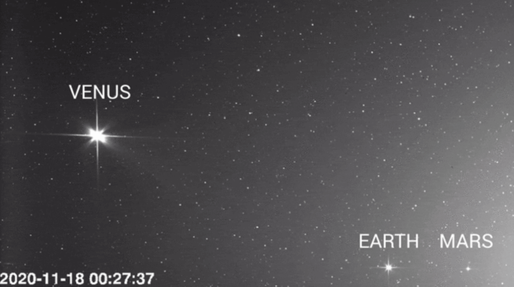 Зонд Solar Orbiter сделал потрясающие фотографии Венеры, Земли и Марса. Solar Orbiter запечатлел Венеру, Землю и Марс на одной из своих фотографий. Зрелище, достойное восхищения! Фото.