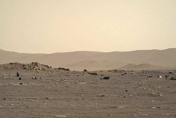 Фото с Марса 2021. Даже не скажешь, что это фото сделано не на Земле, а на другой планете. Фото.
