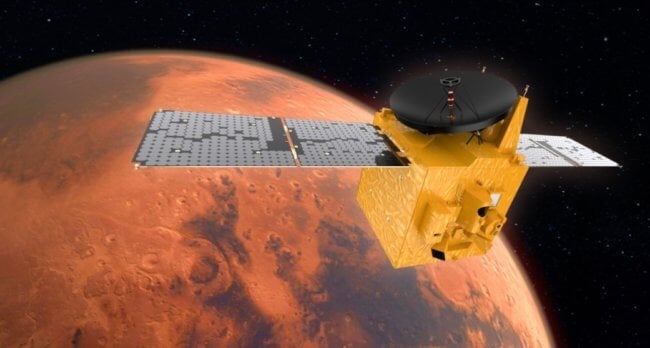 5 интересных фактов об арабской станции Al Amal для изучения Марса. Фото.