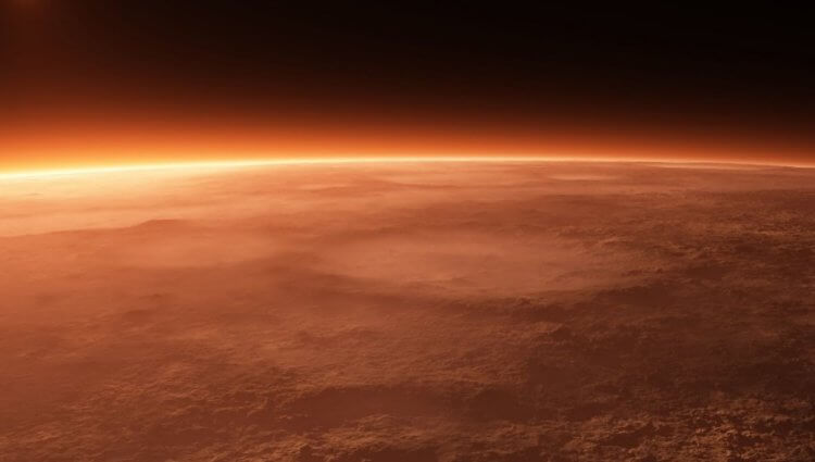 Что будет изучать Al Amal? Марсианская атмосфера выглядит примерно так. Фото.