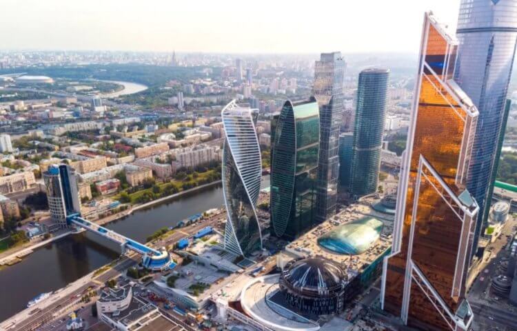 Сколько весит Москва? Все здания в Москве весят 271 миллион тонн. Фото.