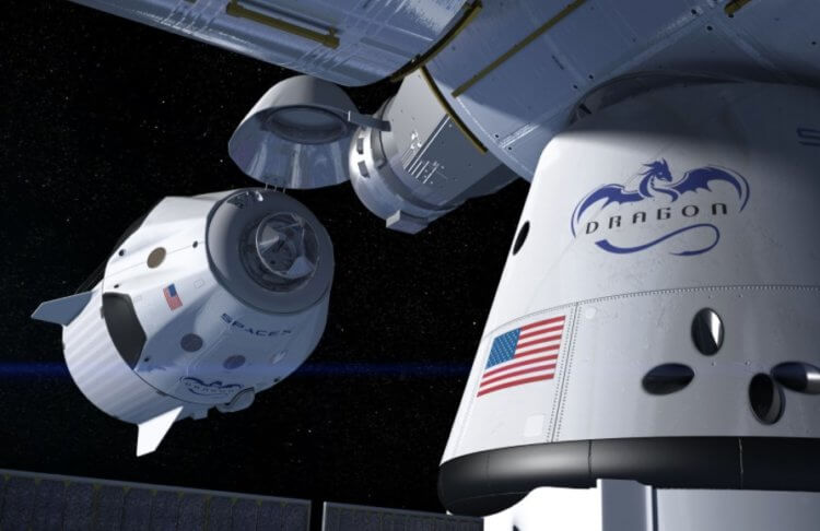 Что ожидать от SpaceX в будущем? Будет ли совершена стыковка с МКС, пока неизвестно. Фото.