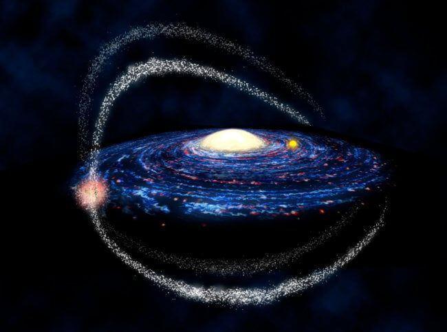 Астрономы обнаружили древние признаки галактического «каннибализма». Фото.