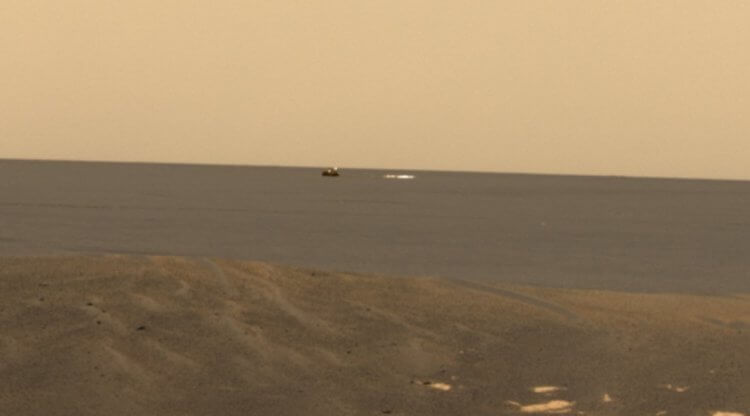 Плато Меридиана на Марсе. Плато Меридиана глазами аппарата Opportunity. Фото.