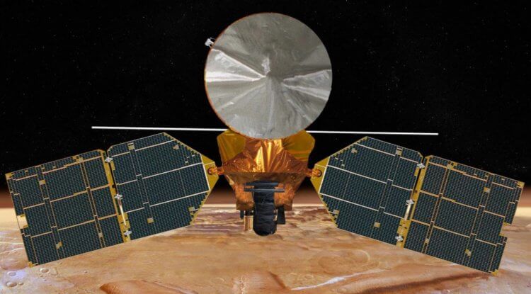 Сколько стоит марсоход Perseverance? Орбитальный аппарат Mars Reconnaissance Orbiter. Фото.