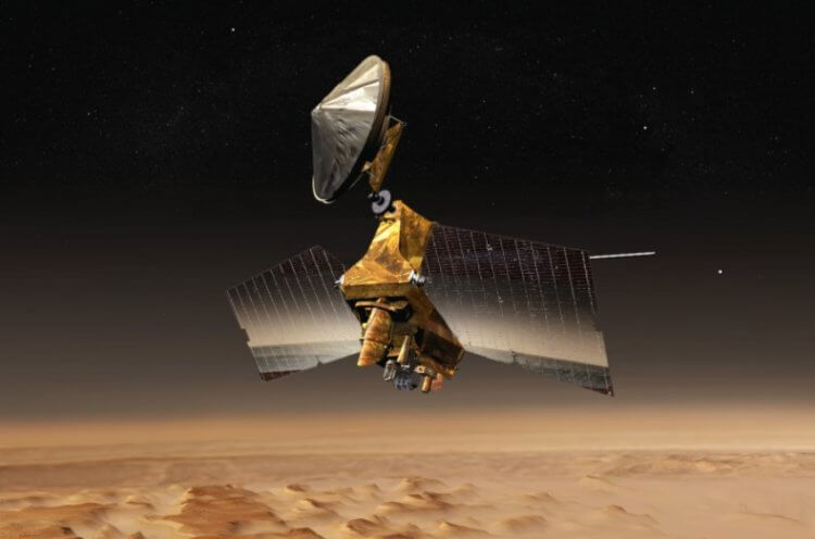 Фотографии с орбиты Марса. Спутник Mars Reconnaissance Orbiter. Фото.