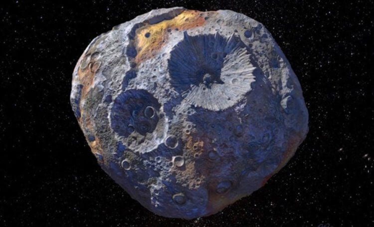 Что известно об астероиде Психея? Считается, что астероид Психея выглядит примерно так. Фото.