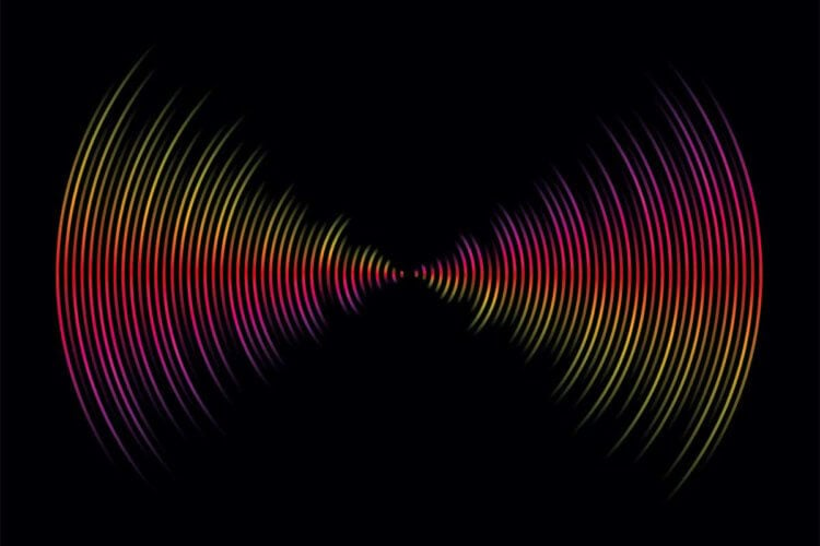 Как мы воспринимаем собственный голос? Звуковая волна – передающиеся в пространстве механические колебания молекул вещества (например, воздуха). Фото.