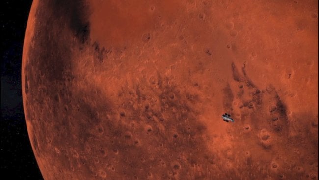 Исторический февраль: «Al Amal», «Perseverance» и «Тяньвэнь-1» приближаются к Марсу. Фото.