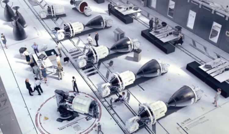 Как работает ядерный двигатель? Примерно так будет выглядеть производство ракетных двигателей USNC-Tech. Фото.